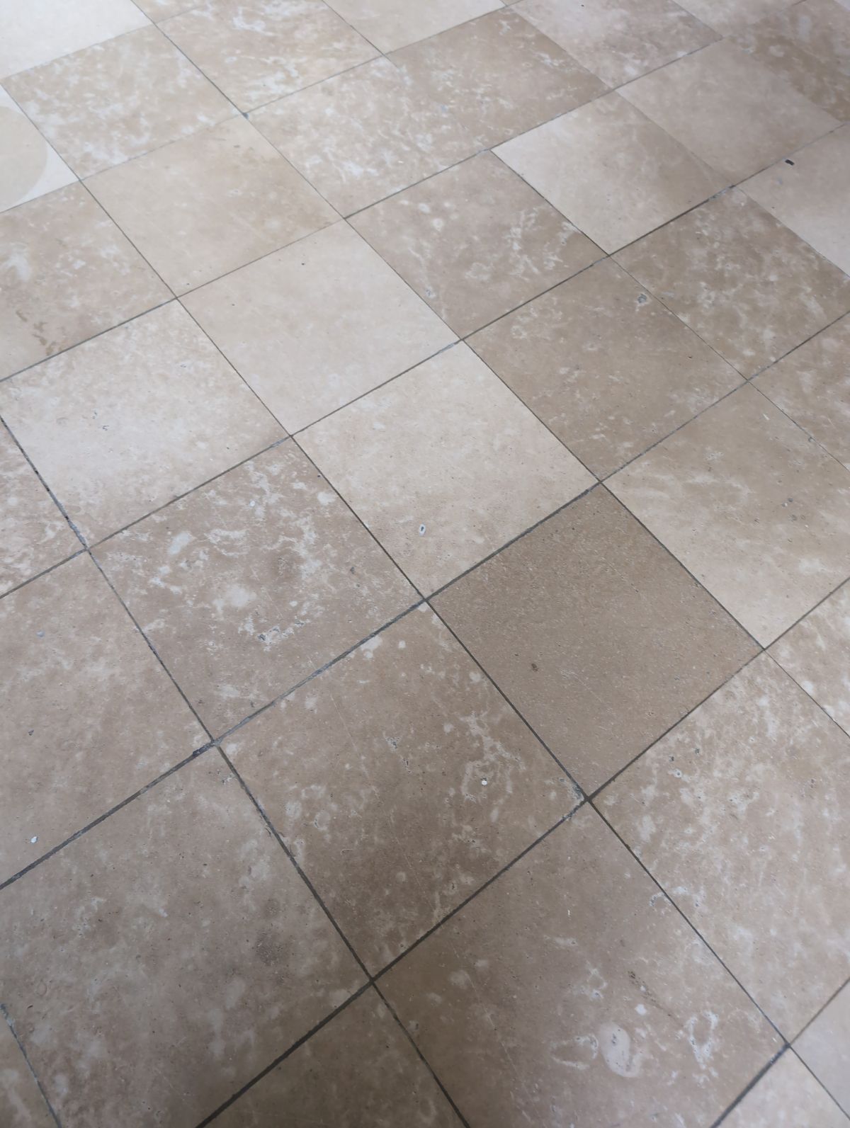 Vloertegels met steeneffect, beige/grijs